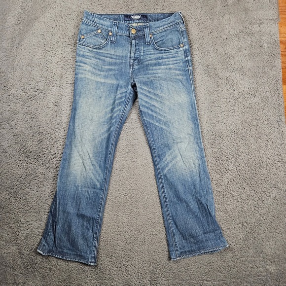 Rock & Republic Jeans Mens 31 Boot Cut Medium Wash Denim Button Fly - Picture 1 of 10